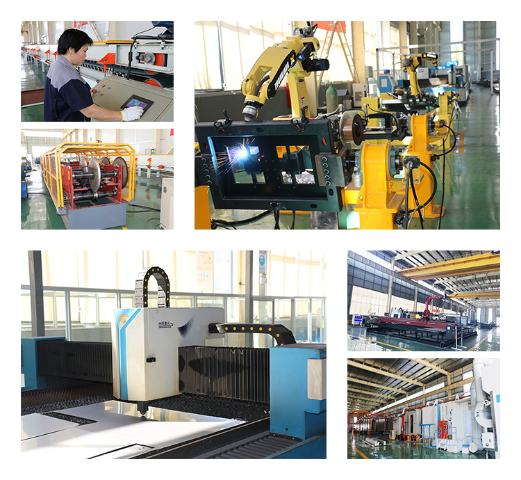 Nâng cấp mới của khu vực hàn của nhà máy ở bến tàu của nhà máy Yuerui